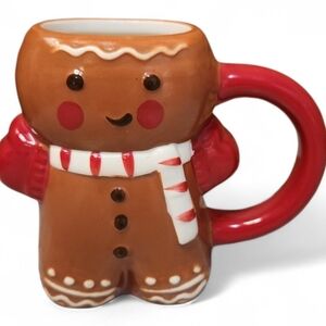 Target Wondershop Gingerbread Man Mug Christmas Stoneware